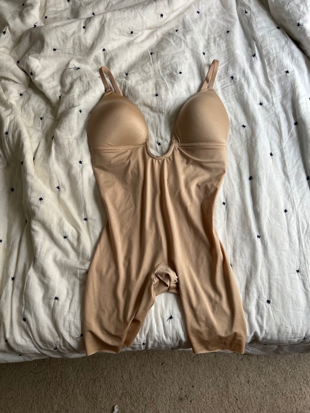 Spanx suit your fancy plunge low back